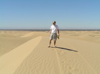 Dad in the Desert