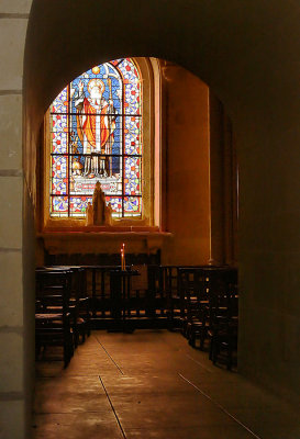 Candes St. Martin church - windows II