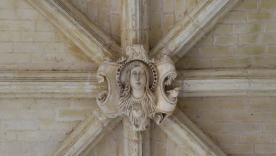 Fontevraud l'Abbaye - ceiling