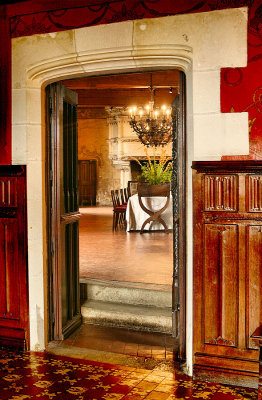 Chateau Langeais doorway to dining room