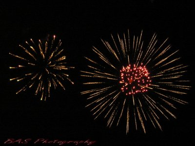 New Year fireworks