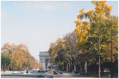 Autumn in Paris - Arc de Triomphe
