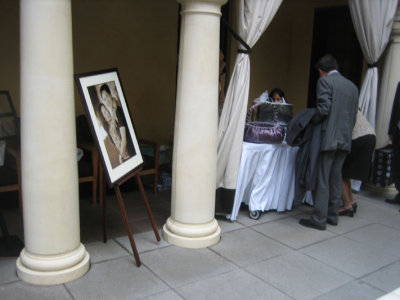 the easel