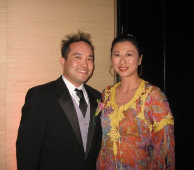 me and chinese pop star Sally Yeh!