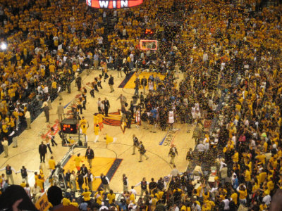 rushing the floor