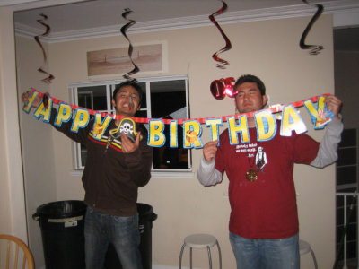 closing out the party