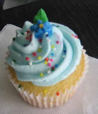 nicki's panda cupcake