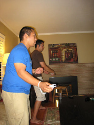 frank and TK on the wii