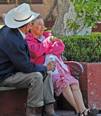 Campesino Couple, Quertaro, Mex.