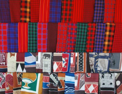 Masai Items for sale in Souvenir Shop