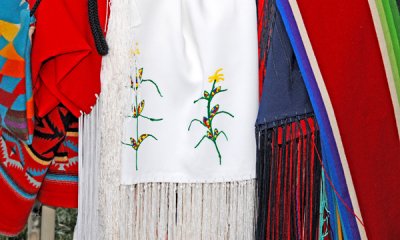 Colorful dress items