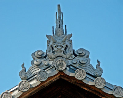 Another Impressive Roof Line, near Shinto Shrine