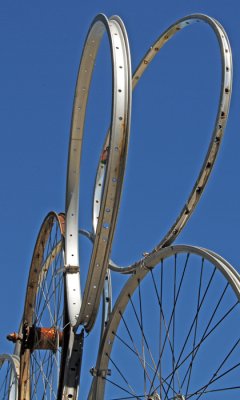 Bicycle Rims' Creation, Oakland Museum