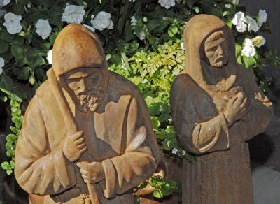 Ceramic Christian figures
