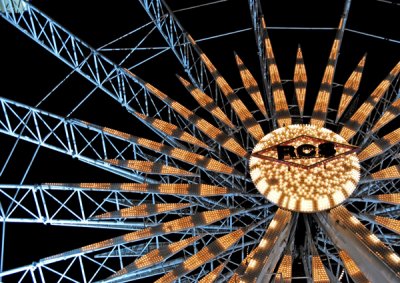 Stationery Ferris Wheel.