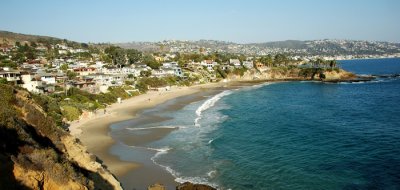 View of beach north of Main Beach.