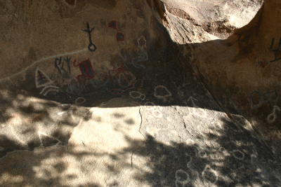 The Petroglyphs near Barker Dam