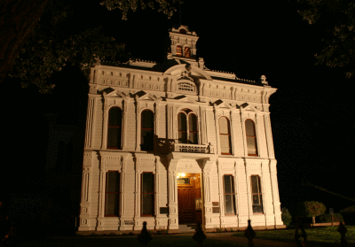 The courthouse in Bridgeport