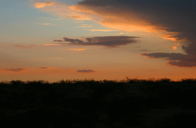 Sunset near Red  Mountain