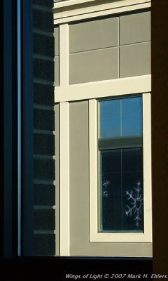 B & N  Window Abstract