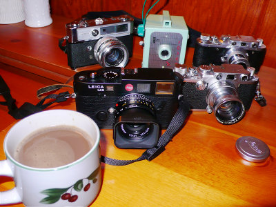 Take your rangefinder out for coffee.