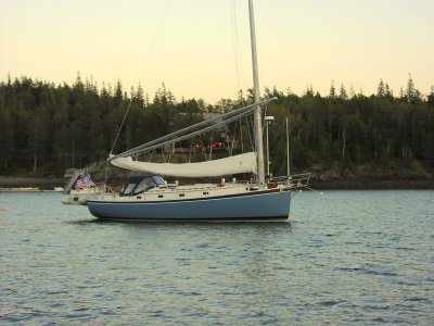 MELITA 36 2 in Pulpit Harbor, Northhaven Island, Maine