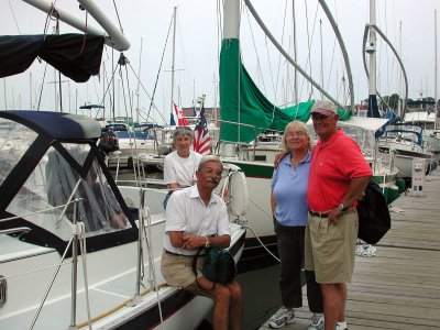 Dotty & Jerry Jodice with Nancy & Frank Anderson