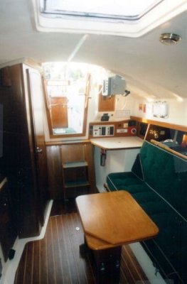 saloon from fwd cabin