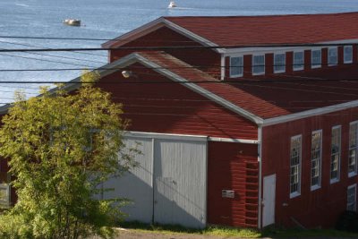 the shed where BLUENOSE, HMS BOUNTY, and BLUENOSE II were built
