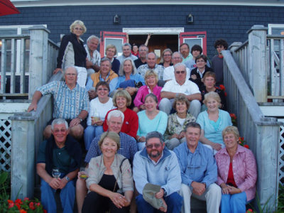 Lunenburg 2007 Rendezvous - Aug 31-Sep 1 - 23 crew & 10 boats