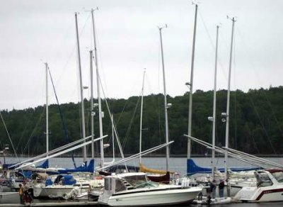 boats on the LYC east docks
