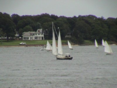 12 1/2s  & a cat ketch off Shelter Island
