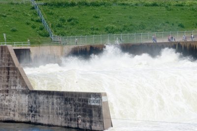 Denison Dam: 2007 Flood