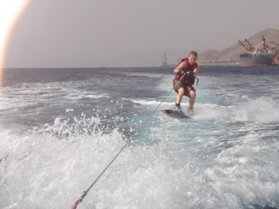 sammy wake boarding