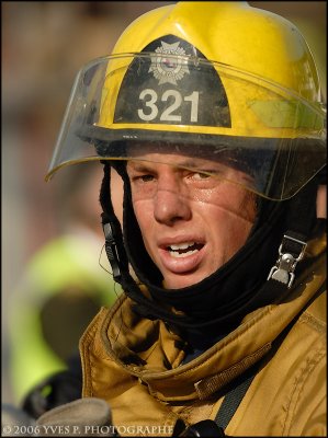Exhausted Firefighter ... ( Nov 2006 ... )