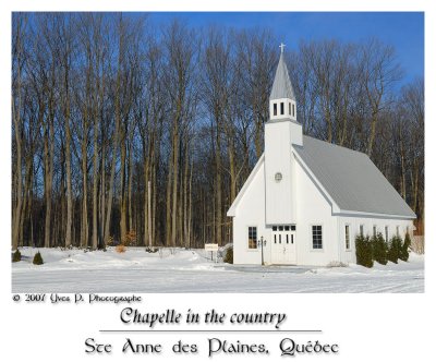 Chapelle in the country