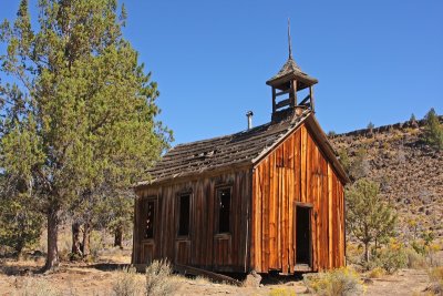 Old Church (?) on Warm Springs