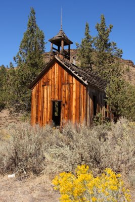 Old Church (?) on Warm Springs