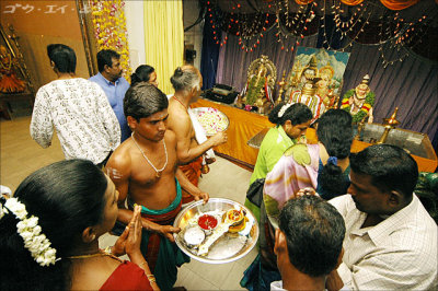offerings passed around