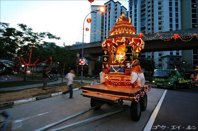 arrival of the chariots