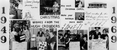 Crowder Family Christmas Card 49-69