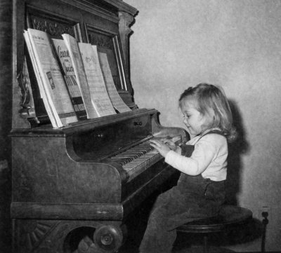 Mary at Piano