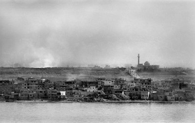 Beirut from the Inchon at sea