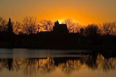 Mill Pond Sunset  ~  November 5  [29]