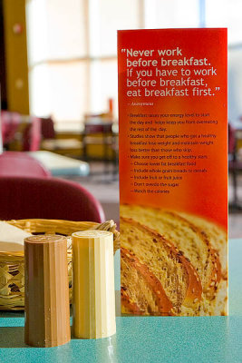 Never Work Before Breakfast.... ~ January 14