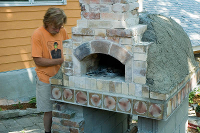 Wood-fired Pizza Oven  ~  June 20