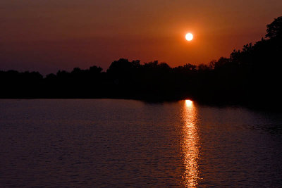Mill Pond Sunset  ~  August 15
