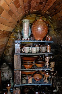 Treasure Trove--A Wood Fired Kiln Interior  ~  September 12