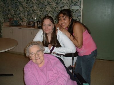 Jeannies Album - Samantha and Ezeme at nursing home.jpg