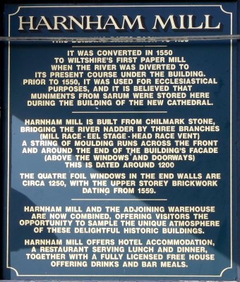 The Old Mill Hotel (Salisbury U.K.)